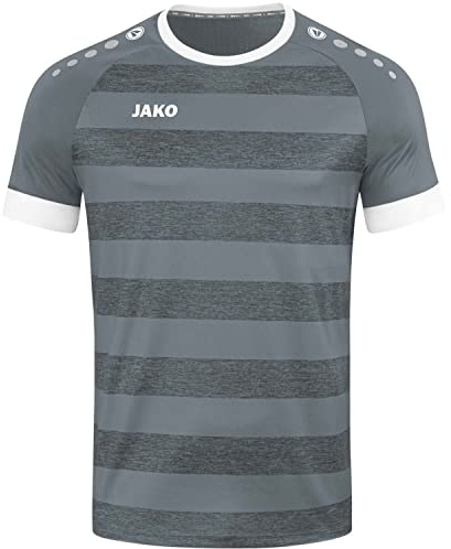 JAKO Kinder Trikot Celtic Melange (Kurzarm), Steingrau, 140