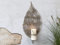 Chic Antique Vire Wandkerzenhalter Blatt Messing Filigraner Kerzenhalter Kerzenständer H 57x27x11,5cm