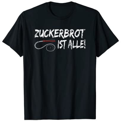 Sucre Bateau Est De Fouet Humour Noir Sarcasme T-Shirt