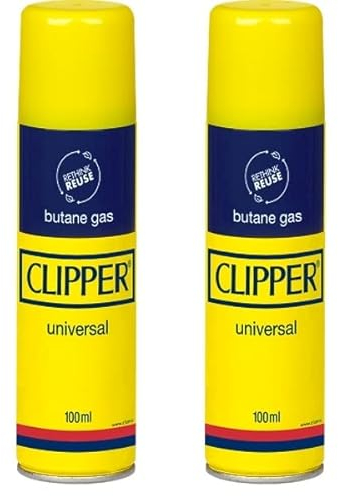 Clipper Gas Gelb 100ml + GRATIS Crystal Balls (2X 100ml)
