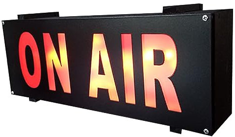 Artibetter Luce Di Registrazione On Air - Insegna LED Neon per Ufficio - Decor The Office - Segnale Di Avvertimento Non Disturbare - Illuminazione Notturna