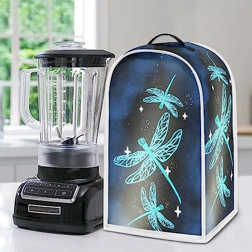 Nopersonality Housse de mixeur libellule pour mixeur sur socle - Plusieurs styles - Pliable - Sans prendre de place - Housse anti-poussière
