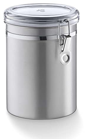 Tchibo Aromadose, Kaffeedose, 500g Füllvolumen, aromadicht, Edelstahl