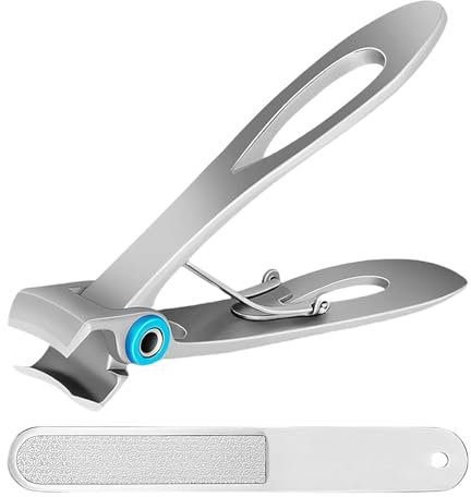 Coupe-ongles sérum, Sherum Nail Master Pro, Nail Master Pro, coupe-ongles à long manche avec lime à ongles en métal, ensemble de coupe-ongles pour personnes âgées