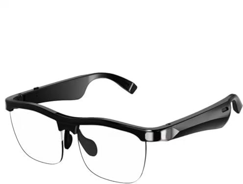 Smart Sunglasses Earphones Wireless Bluetooth Headset HIFI Sound Headphone Driving Glasses Hands-free Call (White)