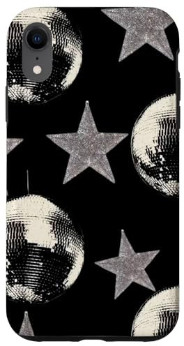 iPhone XR Retro Star & Disco Ball 70s 80s Aesthetic Case