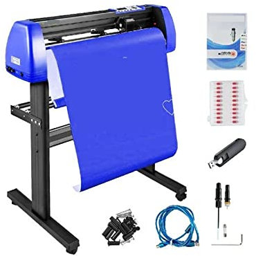 28-Zoll-Vinyl-Plotter Schneidemaschine Software Signmaster Windows-kompatibles System 20 Klingen LCD Schwarz for Basteln