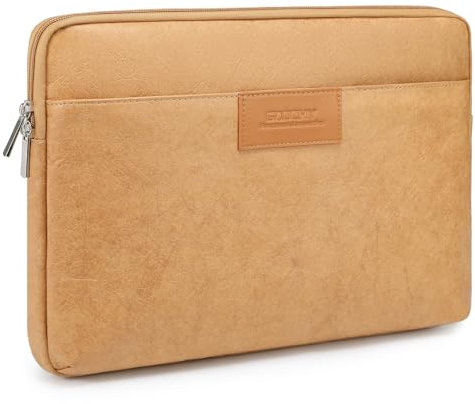 GAOCHY Housse Antichoc pour Ordinateur Portable 13,3-14 Pouces, Compatible avec 14,2 Pouces MacBook Pro 14, Dell XPS 14, 14 Pouces HP Envy x360, HP Chromebook 14, 14 Pouces IdeaPad, Chêne d'automne