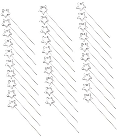 STOBOK Dekorative Bild Memo Hinweis Foto Clips 30pcs Metall Draht Clip Tisch Name Karte Für Veranstaltungen