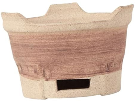 IWOWHERO Grillkohleofen kaminofen kaminofem Holzkohle Grill kaminf bbq zubehör Herd Grills Hibachi-Grill multi drinnen für BBQ-Tool tragbarer Grillofen Holzkohlegrillöfen Holzkohleofen Ton
