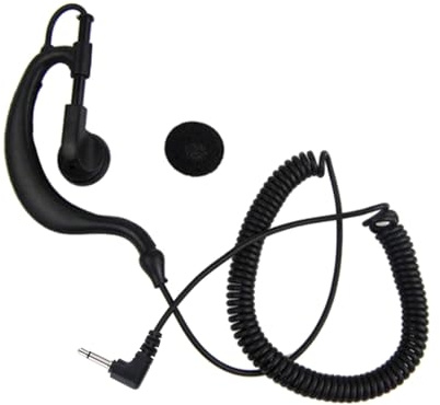 Xjdzineq Only Earpieces with 3.5mm Plug- for Walkie-Talkie/Two Way Radios in Ear Stereo- Earphone for MP3 Cellphone