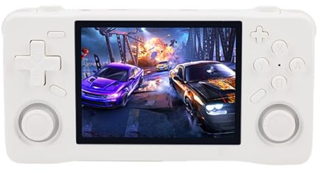 Ausla Console di Gioco Portatile retrò, Console di Gioco Portatile ABS con Schermo HD 640x480 da 3,5 Pollici, RK3326 64bit A35, Batteria 4000mAh, per gli Appassionati di Giochi retrò di Casa da (#2)