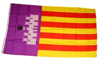 Flagge Fahne Spanien - Mallorca 90 x 150 cm FLAGGENMAE®