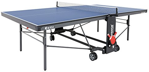 Sponeta Tischtennisplatte S 4-73 i blau Indoor Untergestell schwarzgrau