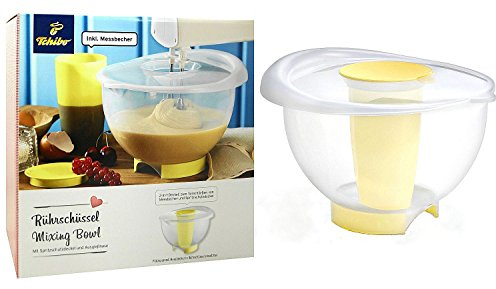 TCM Tchibo Mixing Bowl with Splash Guard Bowl Baking Measuring Cup