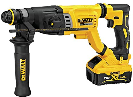 DEWALT 20V MAX Rotary Hammer, SDS Plus Kit, 1-1/8-Inch (DCH263R2)
