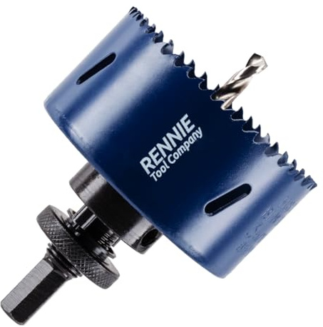 90mm Hole Saw Bi-Metal With Arbor And Pilot Drill For Drilling/Cutting Wood, Plastic, Metal Sheet, Stainless Steel, Pipes, Drywall, Circular Holesaw Set M35 5% Cobalt Bi Metal Hole Cutter