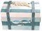 MYBOXES Holzkiste im maritimen Design in 3 Größen (29,5x20x18)