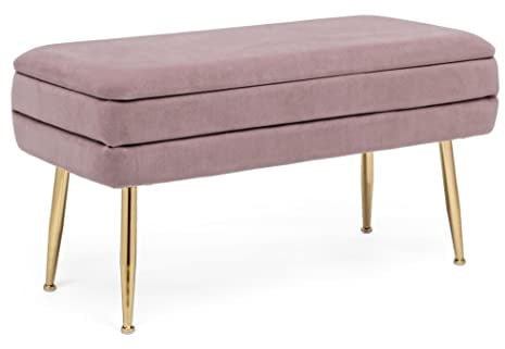 Fashion Commerce Bank Pavlina Mauve, 80 x 38 x 42 cm