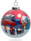 SIKORA K08-86 Winter in der Stadt Glaskugel Weihnachtskugel Innenglasmalerei D: 7,5 cm