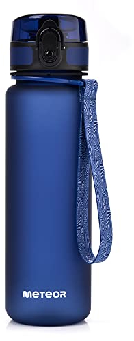 meteor Trinkflasche Kinder Auslaufsicher Wasserflasche Schule Kindergarten Sportflasche Herren Fruchteinsatz Flasche Frucht Bottle Schnelle Wasserdurchfluss Kinderflasche Camping Damen Wasserflasche