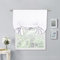 NICETOWN Rideau à Nouer Blanc Pur – Rideau occultant pour Demi-fenêtre de Style Romain, cantonnières de fenêtre de Salle de Bain pour Cuisine, 1 Panneau, 101,6 cm de Large x 137,2 cm de Long