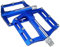 Sixpack Pedale Flat-Pedal MTB Bike-Pedale | Aluminium-Rennpedale mit versiegelten Lagern Slip | für Spin Bike, Trainingsrad, MTB und Rennrad, 9/16 Zoll (Color : Blue)
