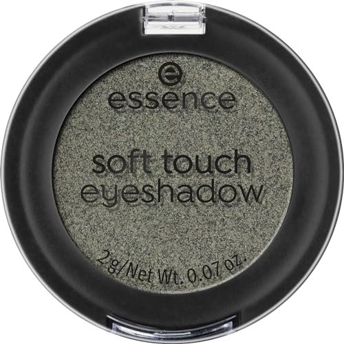 essence cosmetics soft touch eyeshadow,Lidschatten,Nr. 05 Secret Woods,grün,sofortiges Ergebnis,langanhaltend,mit Vitaminen,farbintensiv,vegan,Mikroplastik Partikel frei,Nanopartikel frei (2g)