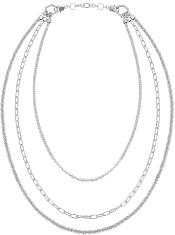 Breil Juwel Sammlung KALEIDO, HALSKETTEN aus DAMEN in STAHL Farbe SILVER messen 52 - TJ3147