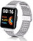 KoGiio Cinturino Compatible con Xiaomi Redmi Watch 2 Lite, Chiusura Rete Metallo Regolabile Cinturino, Uomini Donne Acciaio Inossidabile Ricambio Cinturino per Xiaomi Redmi Watch 2 Lite