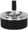 OrionMart Stainless Steel Tabletop Cigarette Revolving Ashtray | Windproof and Odor Free Cool Ashtray | For Home and Outdoors (Black)