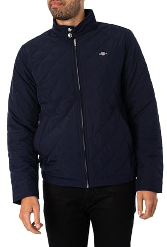 GANT Herren Quilted Windcheater ARCHIV LOGO KAPUZENPULLOVER