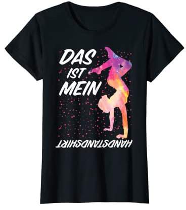 Das Ist Mein Handstandshirt | Turnen | Turnerin Gymnastik T-Shirt
