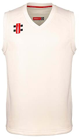 Pro Performance Adult Cricket Slipover - Ivory (XS)
