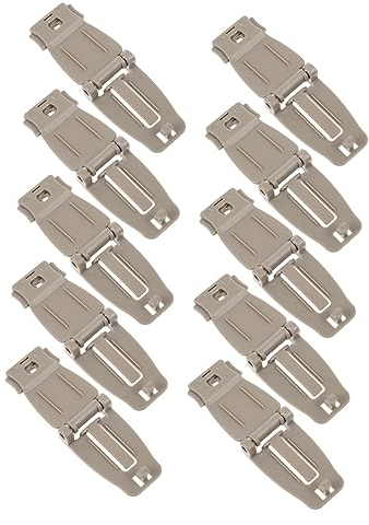 COHEALI 8st Molly-taste Taschenanschluss Rucksack-gurtverbinder Tasche Gurtbandverbinder Für Tasche Rucksack- Draussen Schnalle Kunststoff Stahl Nylon