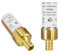 2-Pack EFIELD MH-110-1, 1/2-Inch Straight Pex Crimp Connection F1807 Copper Water Hammer Arrestor,(HAMMER001-2PCS)