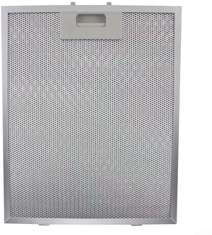 HEIBTENY Metallfettfilter Dunstabzugshauben Dunstabzugshaubenfilter Dunstabzugshaube Filter Ersatzfilter Abluft-Absaug Austauschfilter Für Küchenabzugshauben(346x256x9MM)