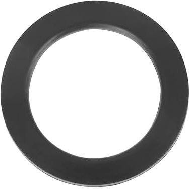 A ABSOPRO Joint d'étanchéité en caoutchouc pour couvercle de réservoir d'essence d'huile de carburant pour moteur de moto, protecteur universel circulaire noir