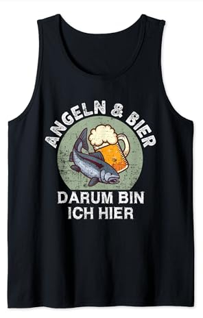Angeln und Bier Angler Tank Top