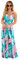 HEYPORK Damen Frühling Sommer Kleider Bequem Lässig Modern Elegant Röcke Frauen Kleid Böhmischen Floralen Halfter Langes Kleid(Rosa, L)