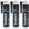 Hemway - Construction All-In-One Hybrid Polymer Sealant & Adhesive - Jet Black | Anti-Mould, Waterproof & Paintable | 300 ml (3 Pack)