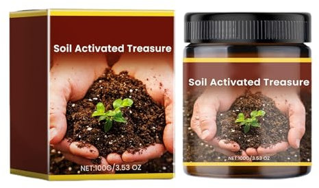 Bodenweichmacher, Bodenaktivator - Garten-Bodenverbesserer - 100 g Bio-Pflanzendünger, bodenaktivierte Pflanzenernährung für den - und Gemüseanbau