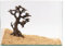 NatureHolic Stone Bonsai Hoshizora no Ki | Aquarium Deko | Premium Scape für Aquarien | Mittelgroßer Bonsai-Baum aus Stein | Perfekt für Moos | Ideal für Aquarium 30-60 L | 23 x 30 x 12 cm