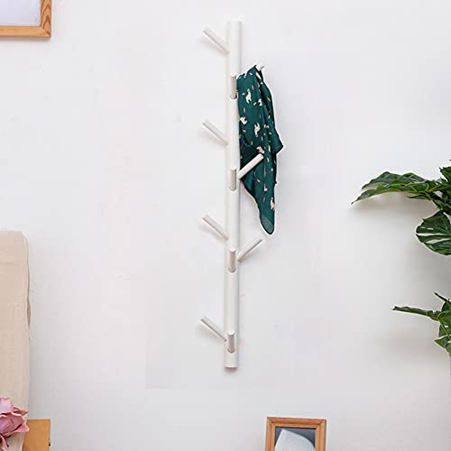 XZHWSZD Porte-Manteau Mural en Bois Massif en Forme d'arbre,Crochet 3/8/11,Crochet à Chapeau Robuste pour Salon,vestiaire,entrée,Cuisine