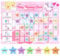 Potty Training Chart for Toddlers with 63 Reusable Magnetic Star Stickers, Interactive Reward Chart for Toilet Training (Unicorn)
