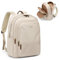 GOLF SUPAGS Groß Arbeitsrucksack Damen, Wasserdicht Laptop Rucksack mit Laptopfach, Multifunktionaler Reiserucksack, Schulrucksack für 15.6 Zoll Notebooks (Aprikose)