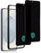 Anti Espía Vidrio Templado para Samsung Galaxy S25, [Compatible Huellas Dactilares ID] [2 piezas] Pelicula Anti-Spy Peeping Cristal Templado Privacidad Protector de Pantalla 9H Dureza