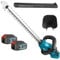 Akku Heckenschere, Ersatz für Makita 18V DUH502Z, kompatibel mit Makita BL1830B, mit 2x5500mAh Akku und Ladegerät, Neue Upgrades Leichte Heckenschere