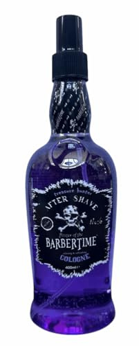 BARBERTIME Aftershave Cologne No.6 Treasure Hunter (400 ml) Premium Herren After Shave | Frisch-zitrisch, warm-holziger Duft | Beruhigt & erfrischt nach der Rasur | Barbershop-Qualität