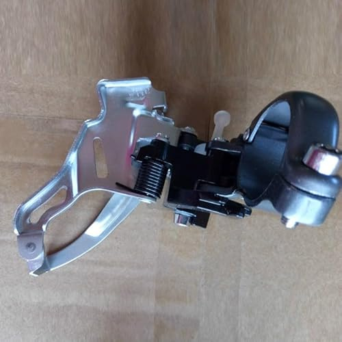 Lagomloot Fahrrad-Umwerfer, 9/27-Gang-Schaltschalter aus Metall für Mountainbike, Rennrad, 34,9 mm Klemme, kompatibel mit 40T Kurbelgarnitur M4000
